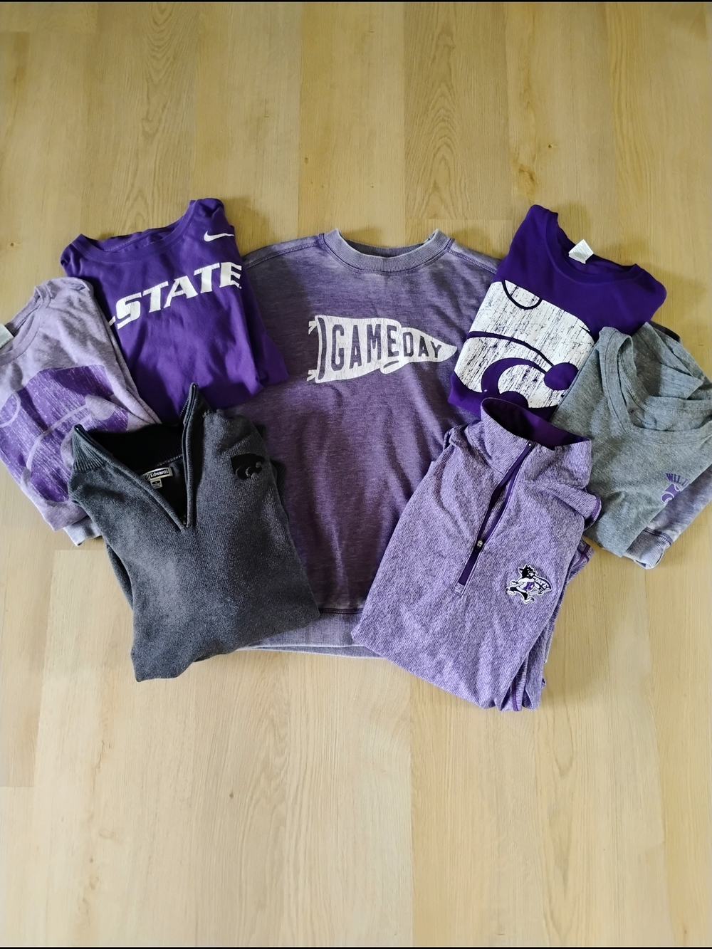 K-State Game Day T-Shirt and Pullover Bundle